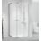 Triton Neo Six  Framed Offset Quadrant Shower Enclosure  Chrome  1200mm x 900mm x 1850mm