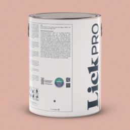 LickPro  5Ltr Pink 13 Vinyl Matt Emulsion  Paint
