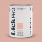 LickPro  5Ltr Pink 13 Vinyl Matt Emulsion  Paint
