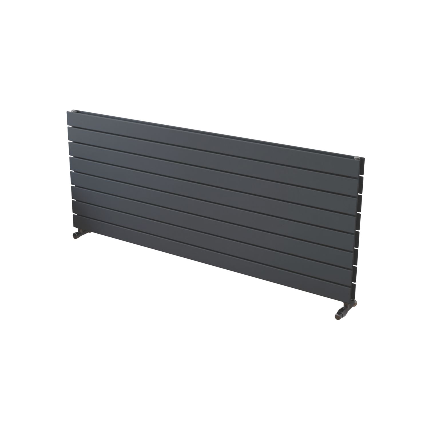 Ximax Oceanus 595mm x 1500mm 4935BTU Anthracite Horizontal Designer Radiator (351TR)