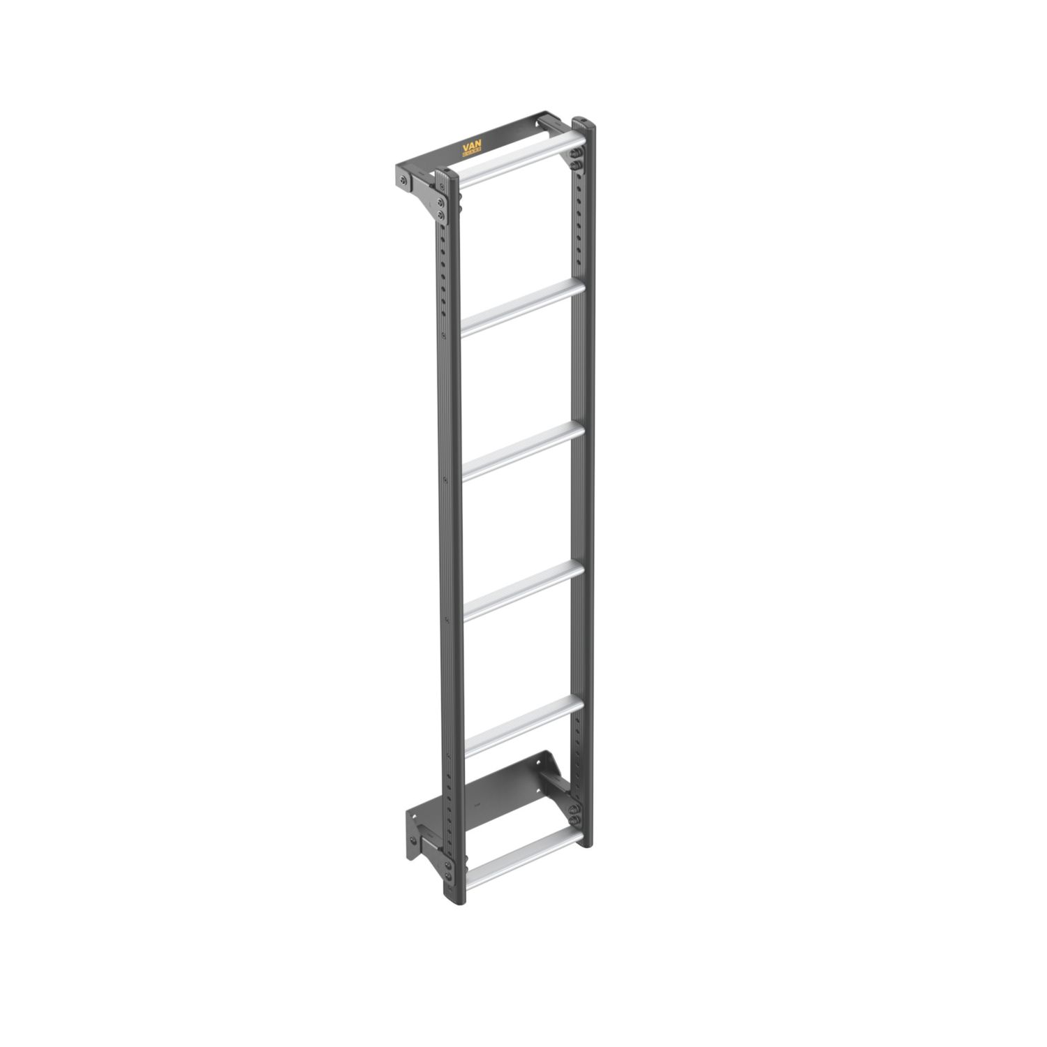 Van Guard VGL6-08 Volkswagen Crafter 2006 - 2017 6-Treads ULTI Rear Door Ladder for H1 1560mm (351VH)
