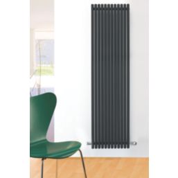 Ximax Espacio 1800mm x 550mm 4553BTU Anthracite Vertical Designer Radiator