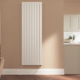 Flomasta  1800mm x 578mm 6179BTU White Vertical Designer Radiator
