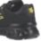 U-Power Matt Lightweight Size 11  Black  Water-Resistant  Safety Trainers
