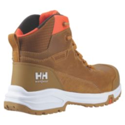 Helly Hansen Manchester Ltr Mid Size 8  Light Brown Waterproof  Safety Boots