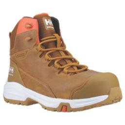 Helly Hansen Manchester Ltr Mid Size 8  Light Brown Waterproof  Safety Boots
