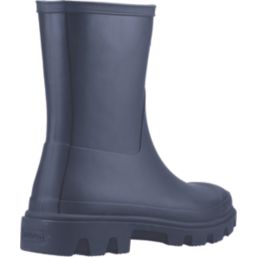 Hunter Downpour Short Size 8 Womens Navy Non Safety Wellies