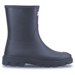 Hunter Downpour Short Size 8 Womens Navy Non Safety Wellies