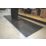 COBA Comfort-Lok Anti-Fatigue Floor End Mat Black 0.8m x 0.7m x 12.5mm