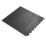 COBA Comfort-Lok Anti-Fatigue Floor End Mat Black 0.8m x 0.7m x 12.5mm