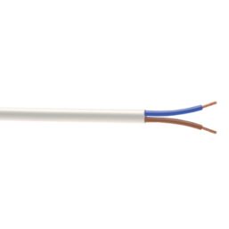 Time 3182Y White 2-Core 1.5mm² Flexible Cable 50m Drum