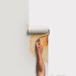 V33  750ml Pure White Eggshell Damp Seal  Paint
