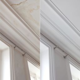 V33  750ml Pure White Eggshell Damp Seal  Paint