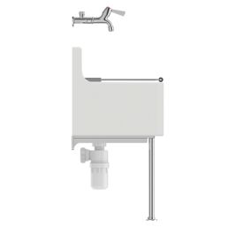 Armitage Shanks Birch Cleaners & Laboratory Sink No Tap Holes 510mm