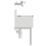 Armitage Shanks Birch Cleaners & Laboratory Sink No Tap Holes 510mm