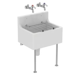 Armitage Shanks Birch Cleaners & Laboratory Sink No Tap Holes 510mm