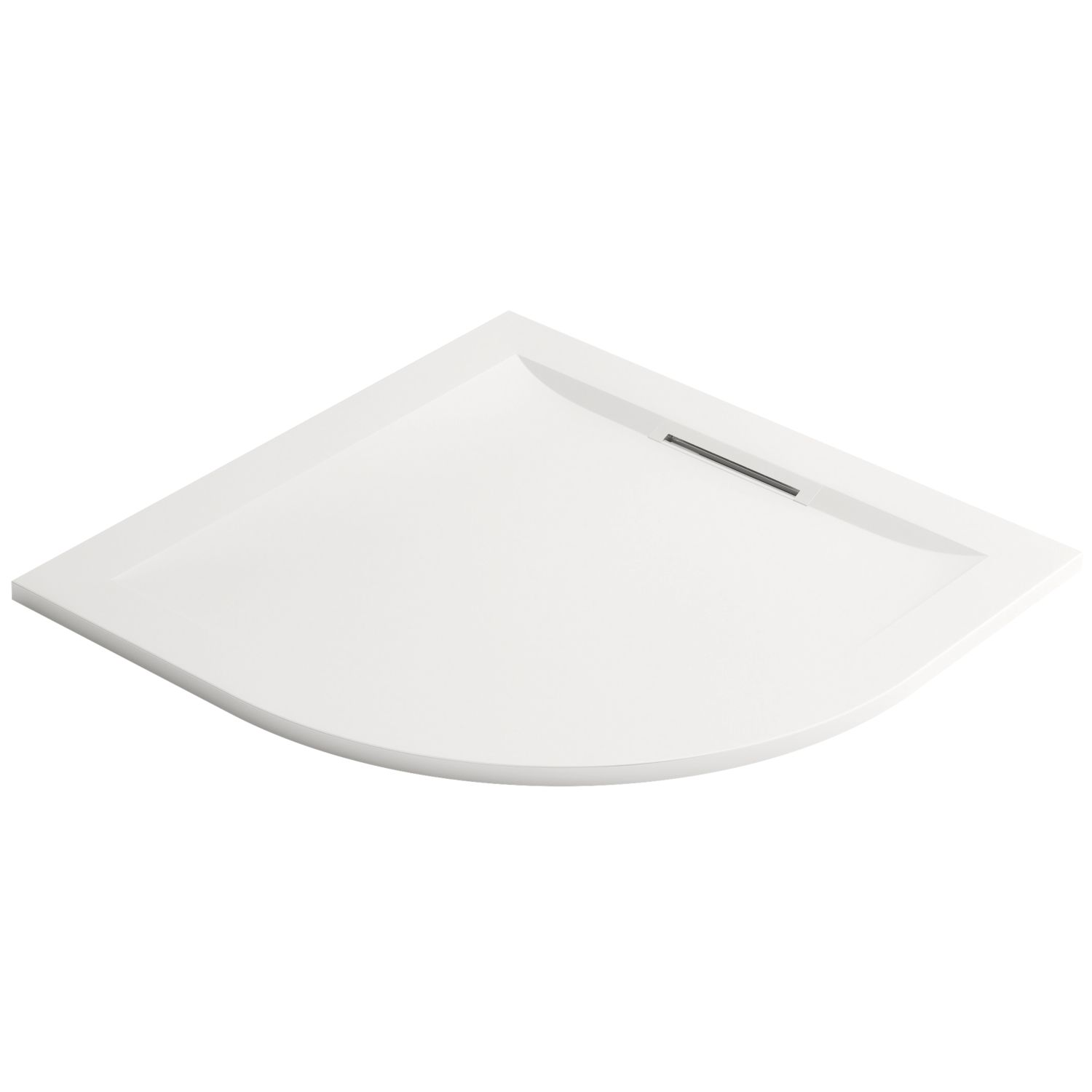 Mira Flight Level Safe Quadrant Shower Tray White 800mm x 800mm x 25mm (352PJ)