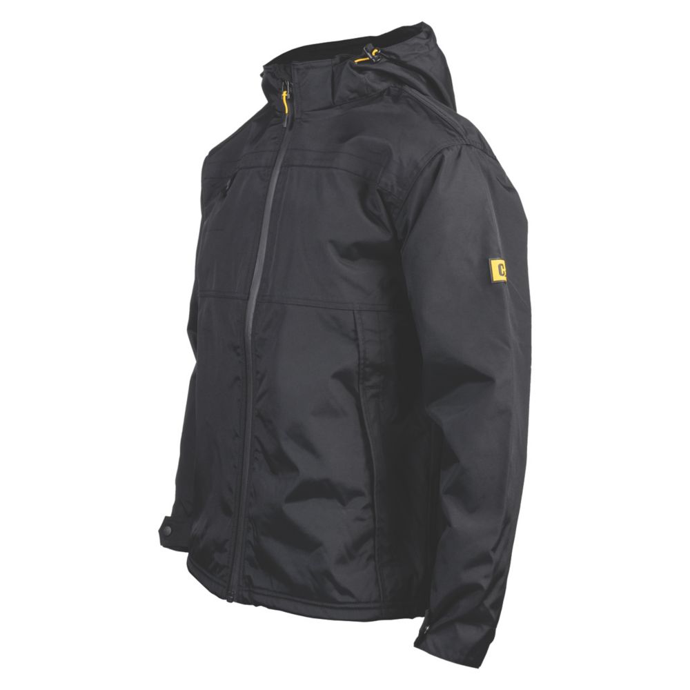 CAT Chinook Work Jacket Black XXXX Large 5860" Chest Screwfix