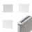 Flomasta 500mm x 600mm 2352BTU White Type 21 Convector Radiator