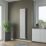 Ximax George Twist 1800mm x 590mm 6577BTU White Vertical Designer Radiator
