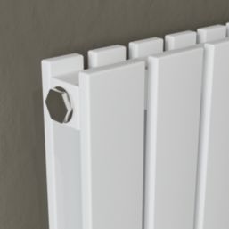 Ximax George Twist 1800mm x 590mm 6577BTU White Vertical Designer Radiator