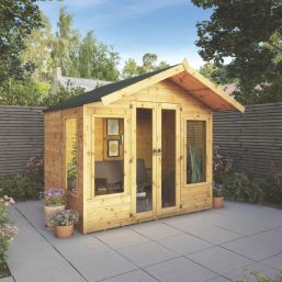 Mercia Premium Sussex 7' 6" x 6' (Nominal) Apex Timber Summerhouse