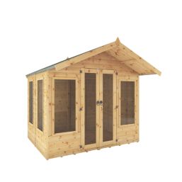 Mercia Premium Sussex 7' 6" x 6' (Nominal) Apex Timber Summerhouse