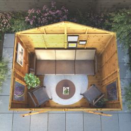 Mercia Premium Sussex 7' 6" x 6' (Nominal) Apex Timber Summerhouse
