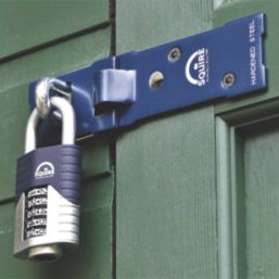 Squire NO.8 Maxiclam Hasp & Staple Blue 216mm