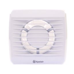 Xpelair VX100S 100mm (4") Axial Bathroom Extractor Fan  White 220-240V