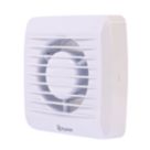 Xpelair VX100S 100mm (4") Axial Bathroom Extractor Fan  White 220-240V