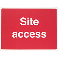 "Site Access" Sign 450 x 600mm