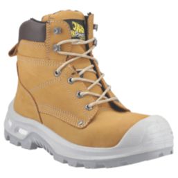 U-Power Trader Pro Size 11  Tan Water-Resistant  Safety Boots