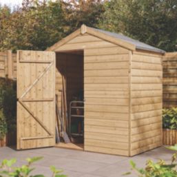 Rowlinson  6' x 4' (Nominal) Apex Shiplap Timber Shed