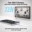 British General Nexus Metal 13A 2-Gang SP Switched Socket + 3.25A 22W 2-Outlet Type C USB Charger Black Nickel with Black Inserts