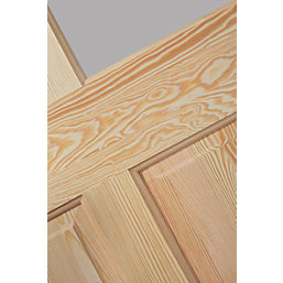 Victorian 2-Clear Light Unfinished Pine Wooden 2-Panel Internal Door 1981mm x 838mm