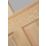 Victorian 2-Clear Light Unfinished Pine Wooden 2-Panel Internal Door 1981mm x 838mm