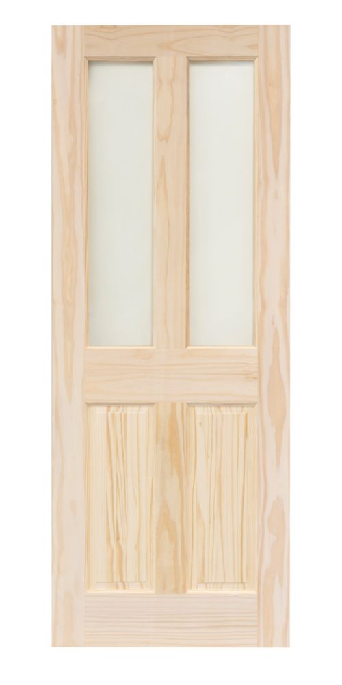 Victorian 2-Clear Light Solid Pine Internal Door (£89.09 Each When Buying 3+)