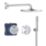 Refurb Grohe Precision 310 Round HP Rear-Fed Concealed Chrome Thermostatic Shower System
