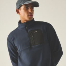 Regatta Frankie Half Zip Fleece Navy/Black  3X Large 49-51" Chest