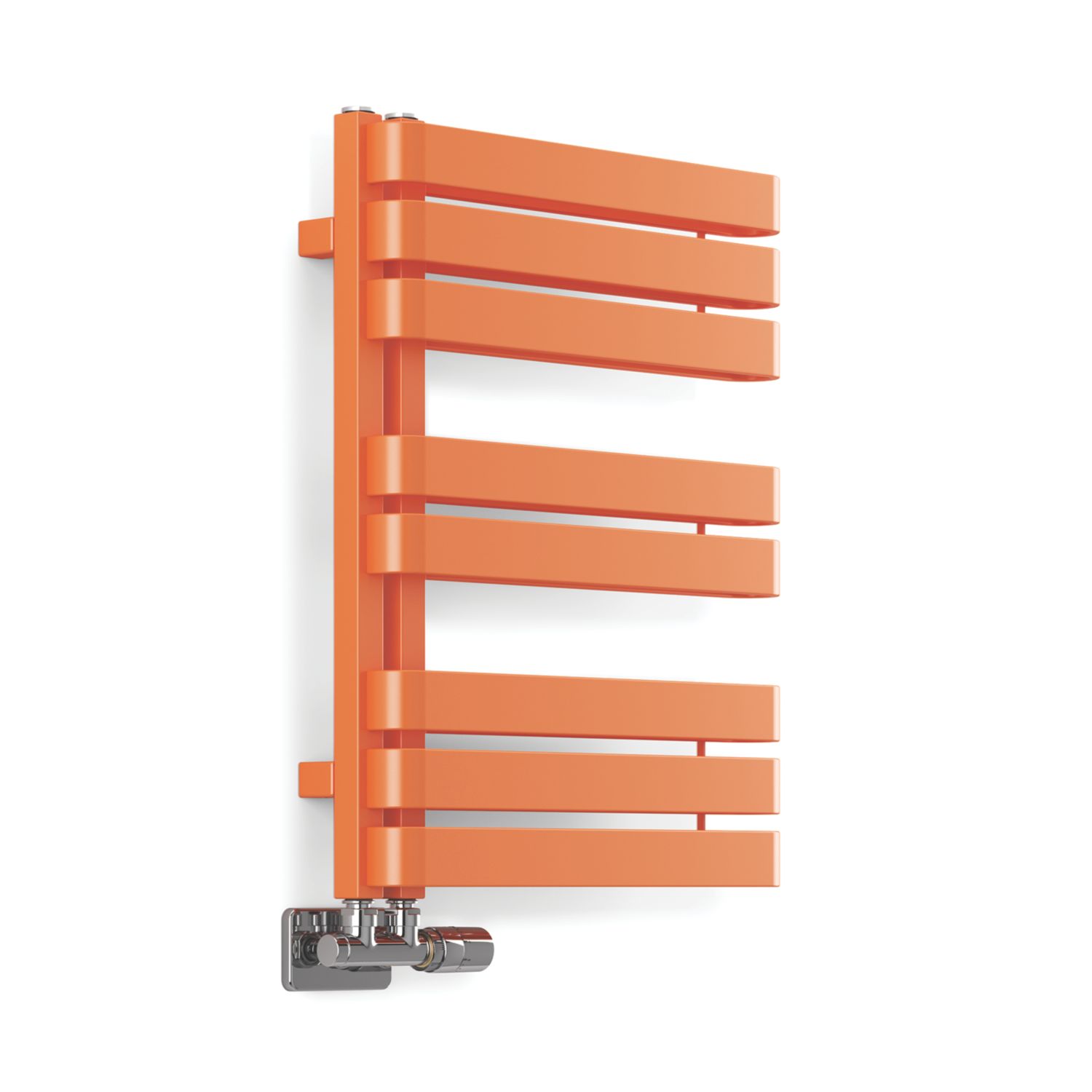 Terma 655mm x 500mm 1535BTU Orange Flat Designer Towel Radiator (353RH)