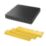 Ecotile E500/7 Transit Van Interlocking Floor Tile Pack Black/Yellow 5m² 23 Pieces
