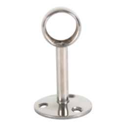 Essentials Rail Centre Brackets Polished Stainless Steel 32mm 2 Pack