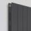 Ximax Oceanus 1800mm x 295mm 2761BTU Anthracite Vertical Designer Radiator