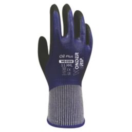 Wonder Grip WG-518W Oil Plus Gloves Purple 2X Large