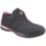 Amblers FS47 Size 7 Womens Black/Pink   Steel Toe Cap Safety Trainers