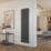 Azur Ilios Duplex 1800mm x 448mm 4635BTU Anthracite Vertical Designer Radiator