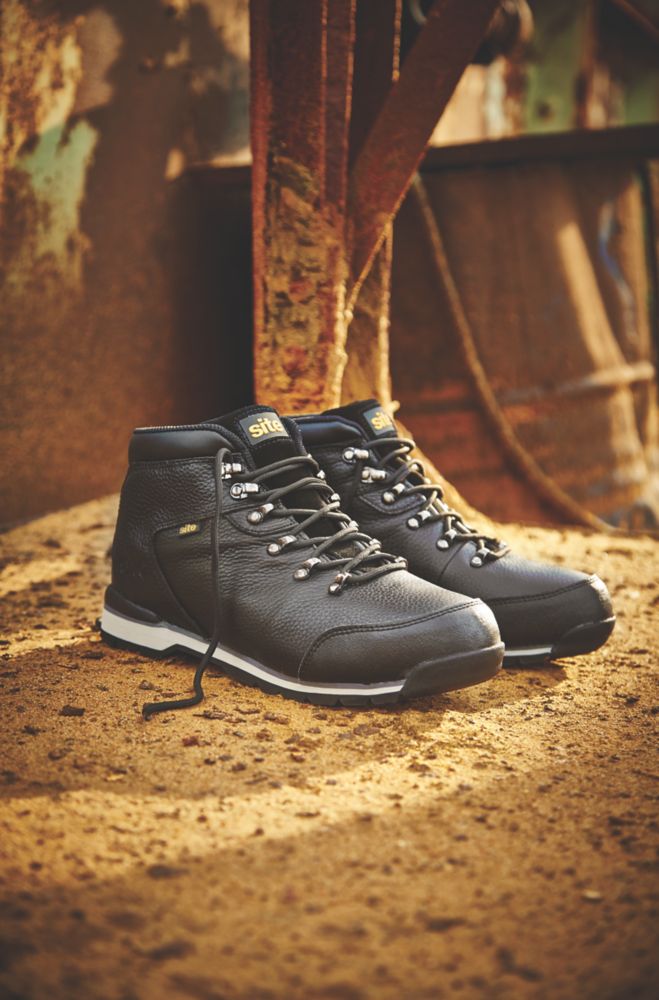 Site Meteorite Safety Boots Black Size 10