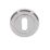 Smith & Locke  Standard Escutcheon (Single) Polished Chrome 50mm