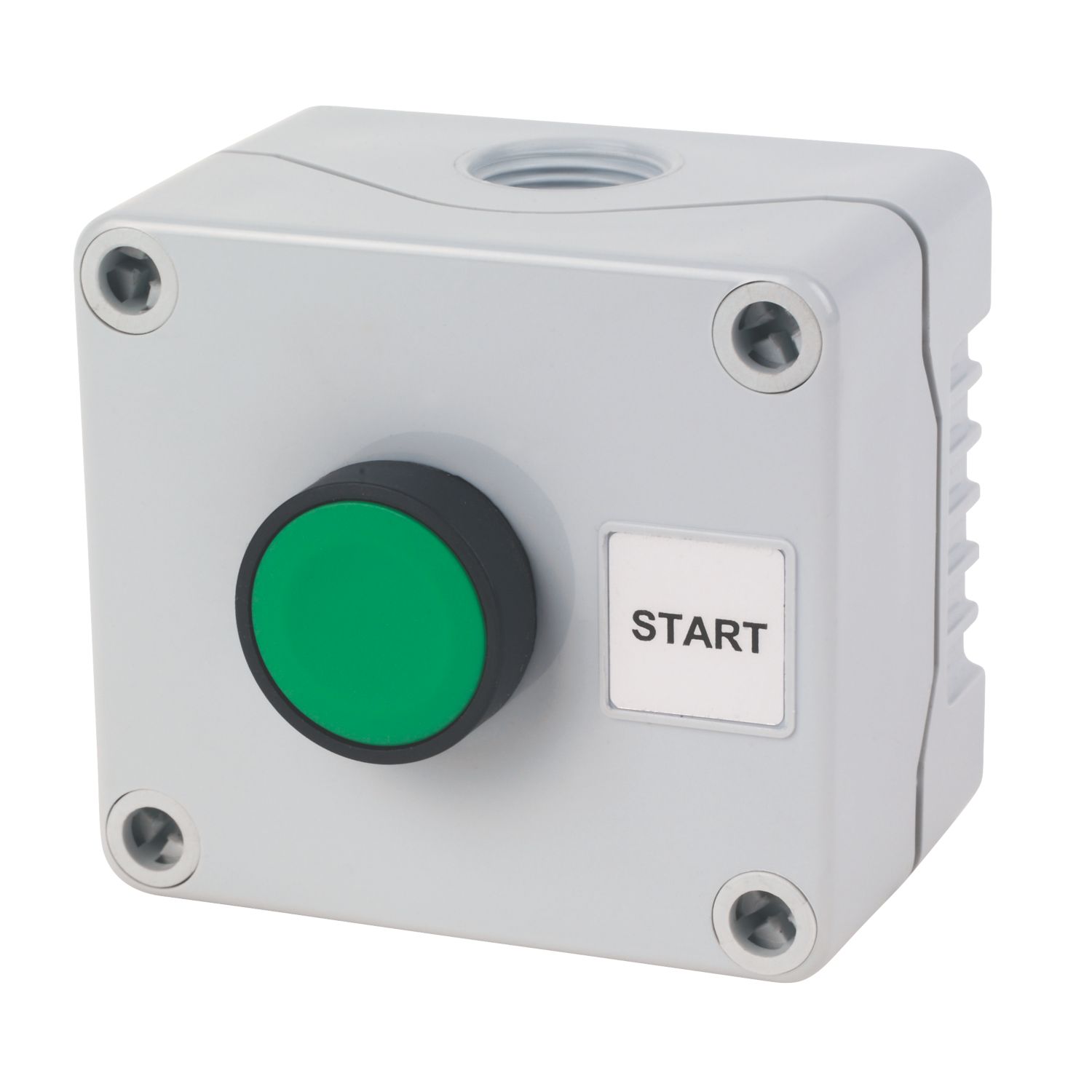 Hylec 1DE.01.06AG-SF Double Pole Flush Push-Button Isolator Switch NO/NC (35441)